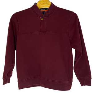 Orvis Red 1/4 Zip Pullover Ribbed Collar‎ Size XXL